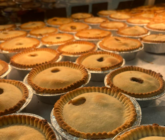 The legendary kebab pie from Whittles Bakery, Wigan